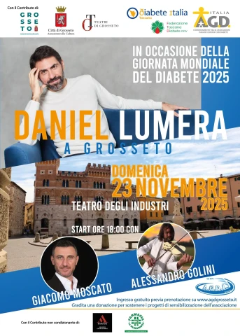 Giornata Mondiale del Diabete 2025 – Daniel Lumera a Grosseto